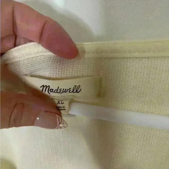 Womens size XL madewell brand pull over top, #I345 - Picture 3 of 4